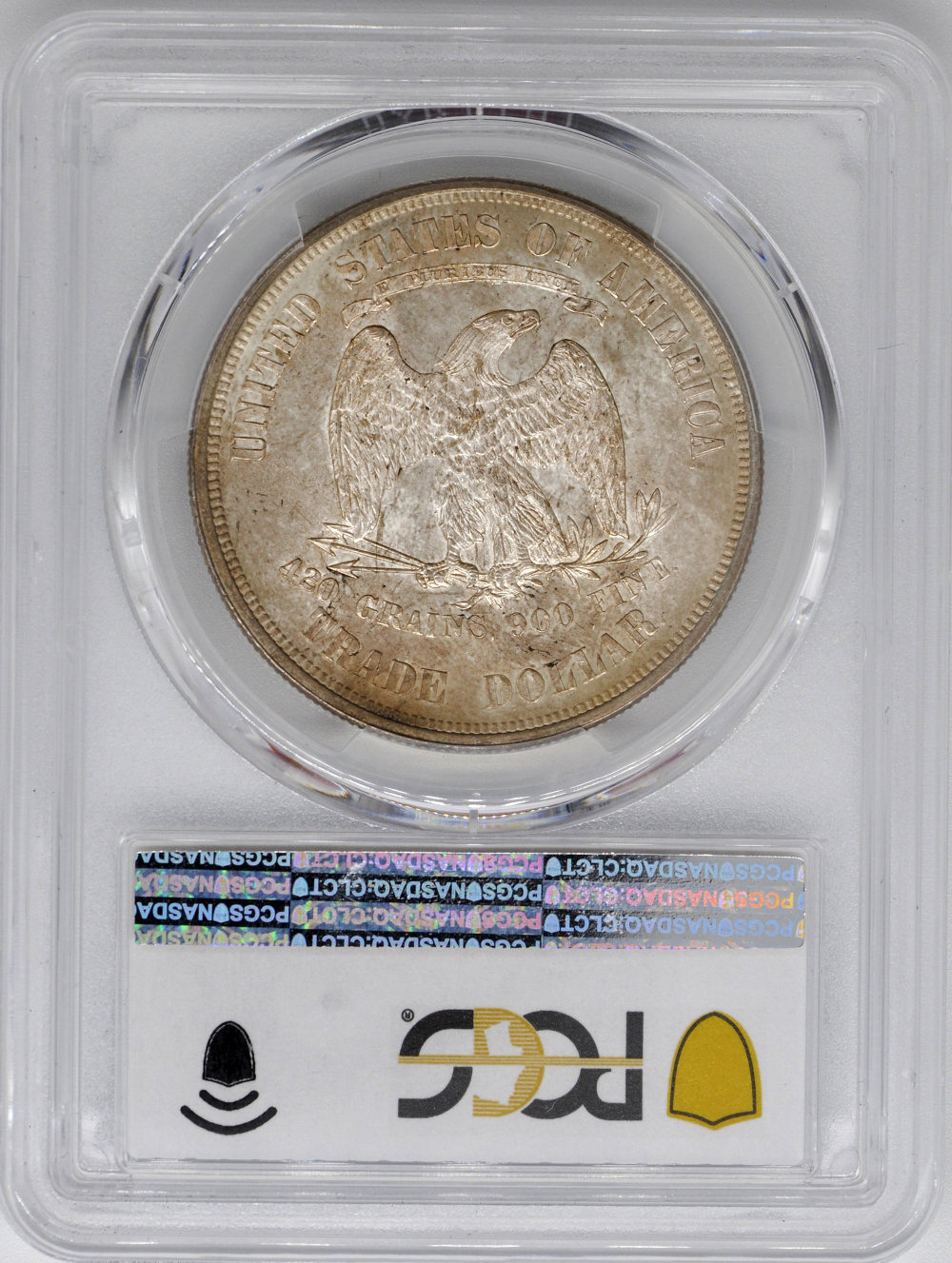Two-1873-T$1-Trade-Dollars